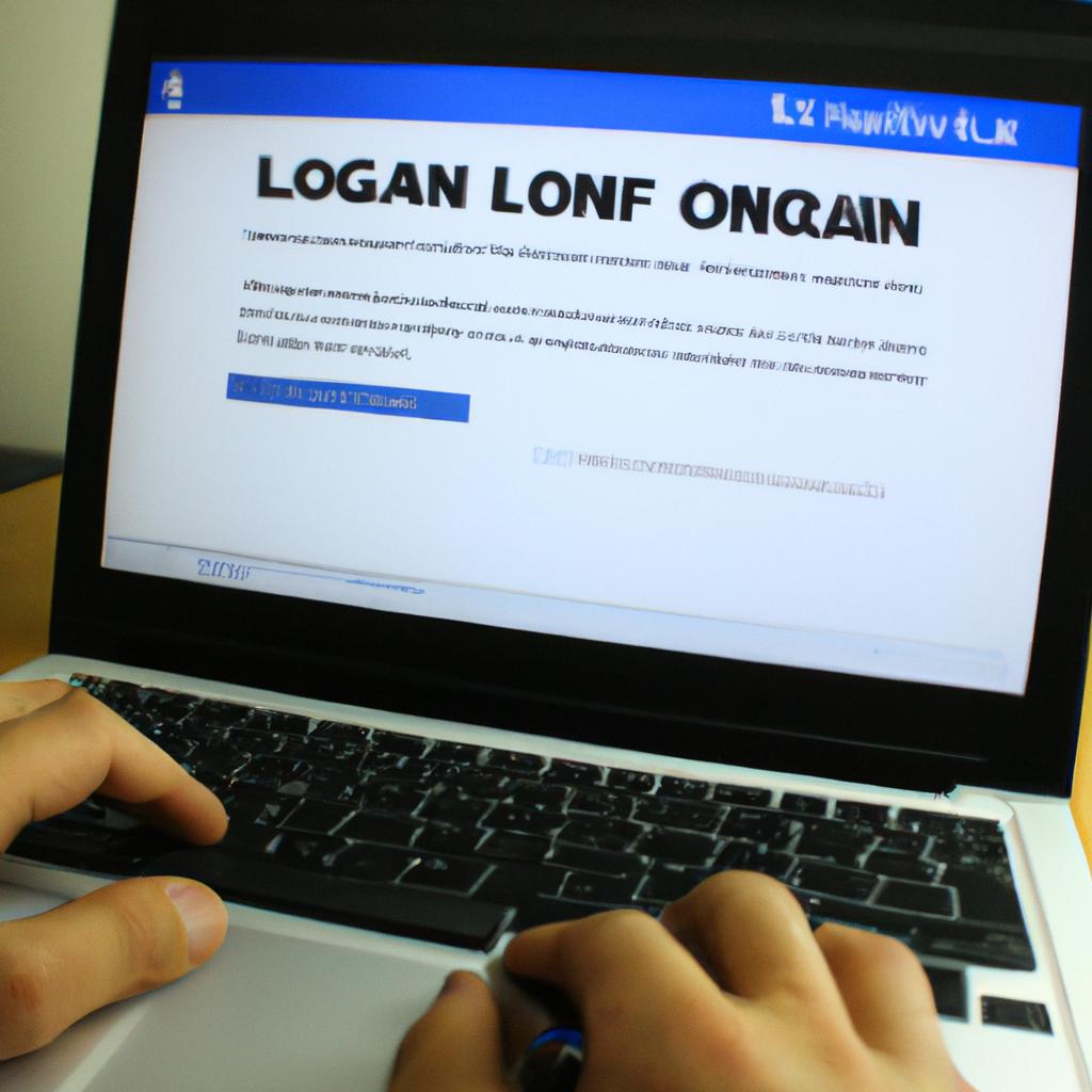 Person applying for online loan